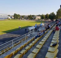 Stadiono tribūnų foto